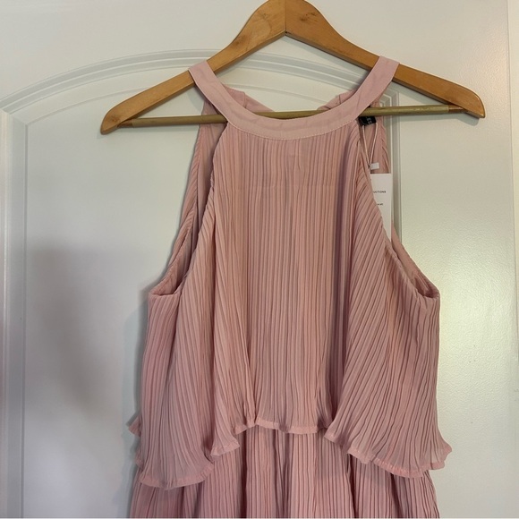 Zesica brand Elegant Pink Tiered Dress NWT size L - Picture 3 of 7